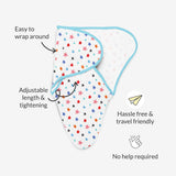 DryFeel Swaddle Wrap (Ba Ba Sheep, Starry Skies) + FREE Baby Wipes (72 pack)