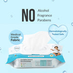 Dry Feel Swaddle Wrap & FREE Wet Wipes for baby